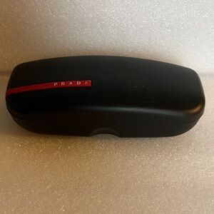 Prada Black and Red Sunglasses Case